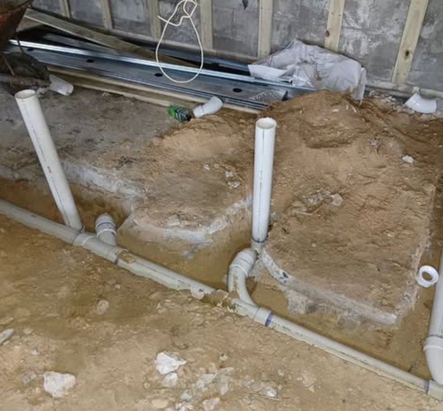 Underfloor pipework installation